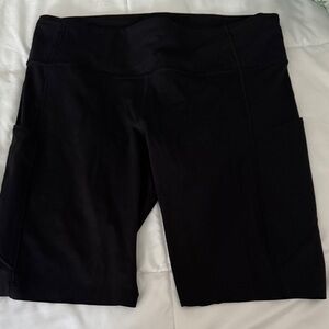 Black Lululemon align shorts. Perfect condition.